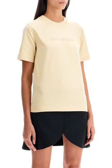 Burberry cotton t-shirt with paisley logo