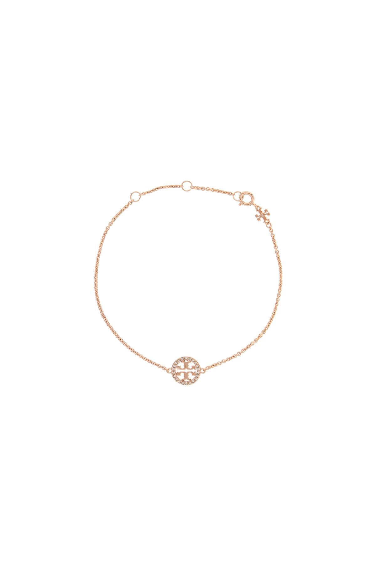 Tory Burch miller bracelet with pavã© detailing