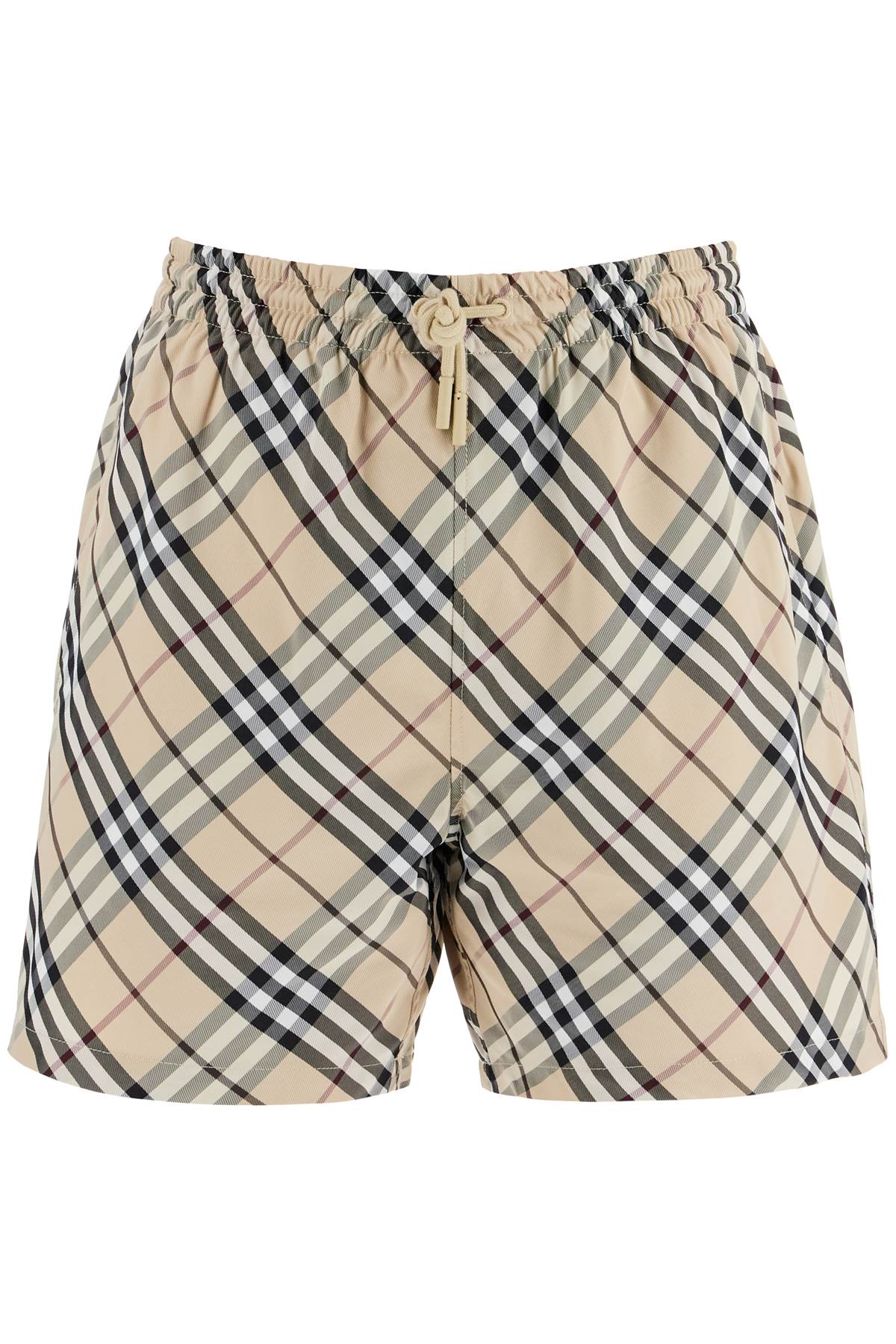 Burberry ered women's beach shorts