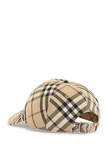 Burberry ered\n\ncheckered baseball cap