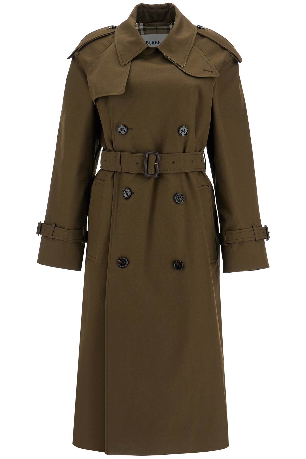 Burberry double-breasted trench coat with