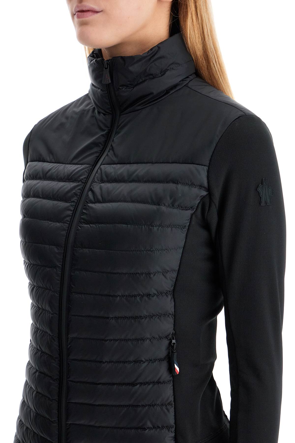 Moncler Grenoble hybrid polartec and down sweat