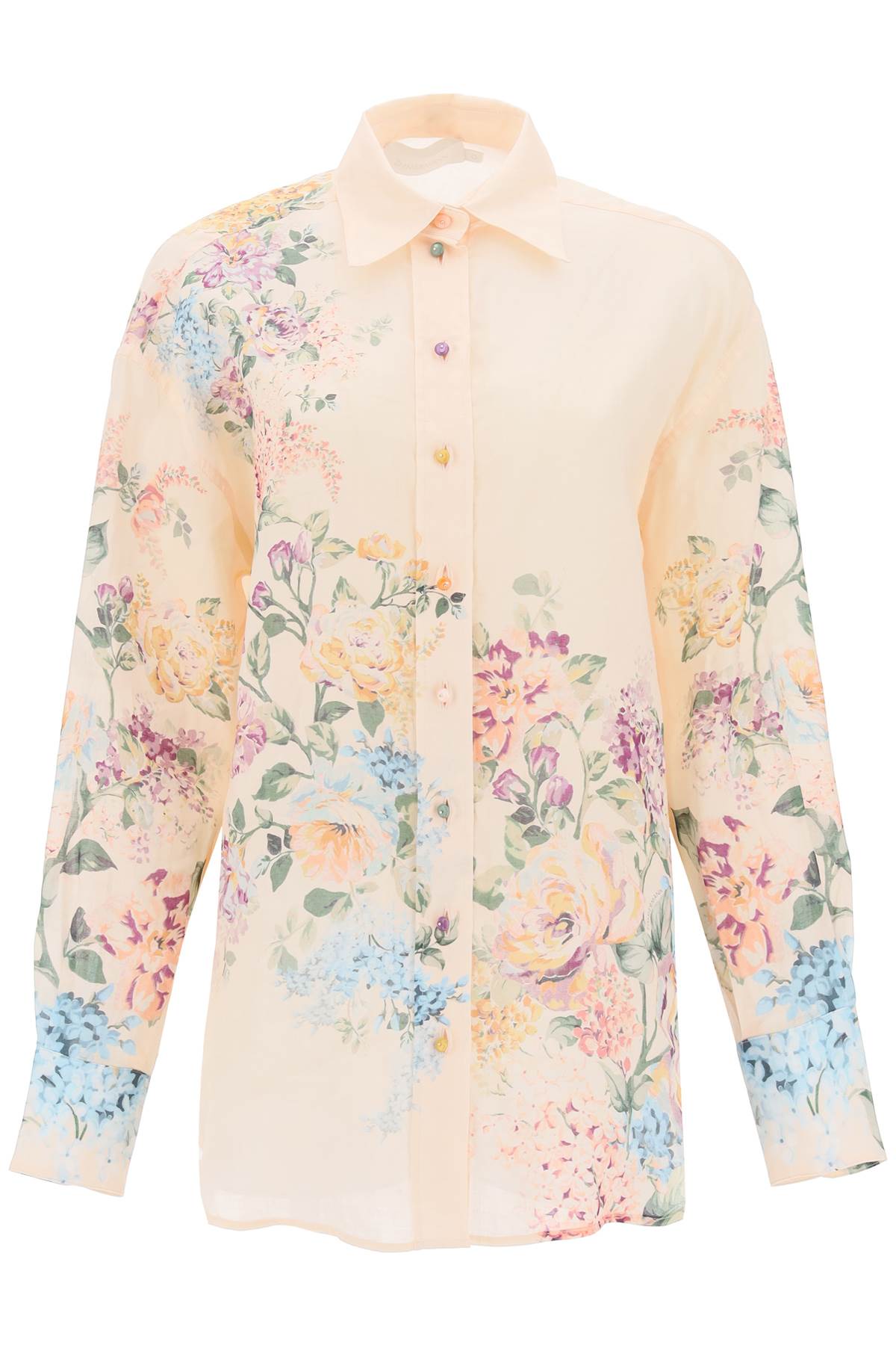 Zimmermann floral halliday shirt