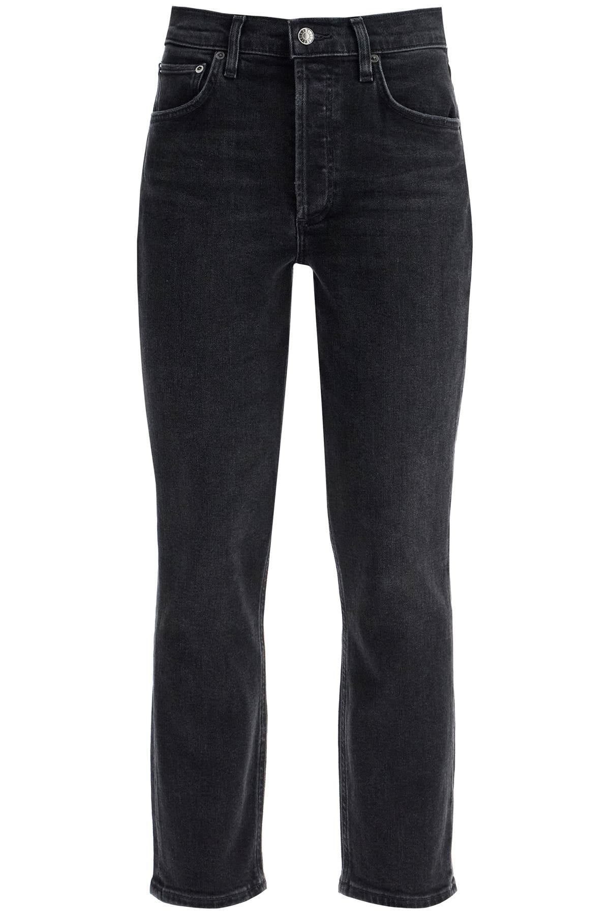 Agolde riley cropped jeans