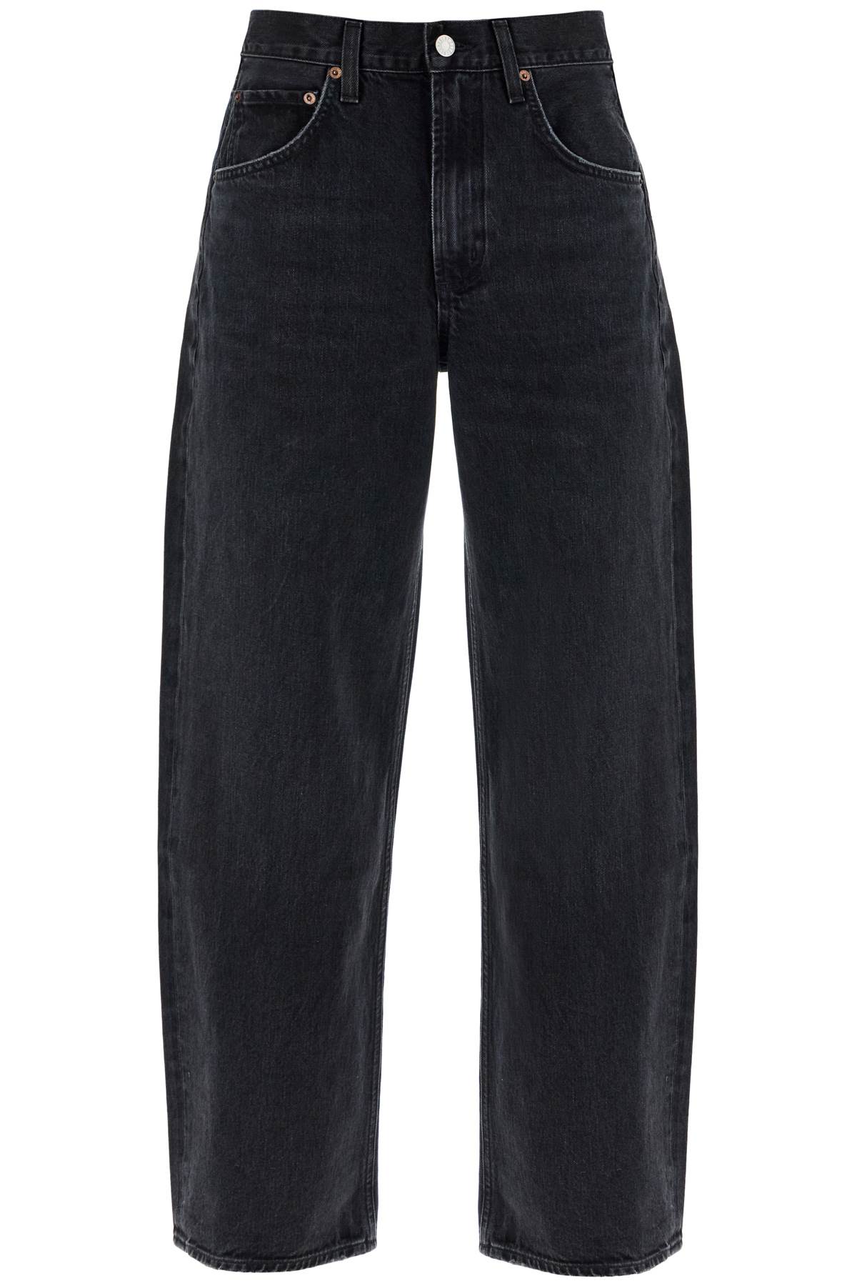 Agolde curved leg jeans for a