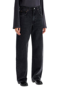 Agolde curved leg jeans for a