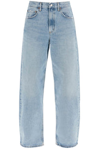 Agolde curved leg jeans for a