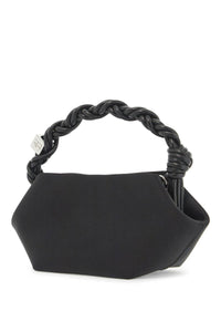 Ganni mini bou satin handbag