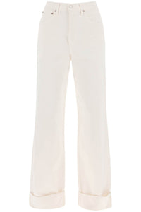 Agolde dame wide leg jeans