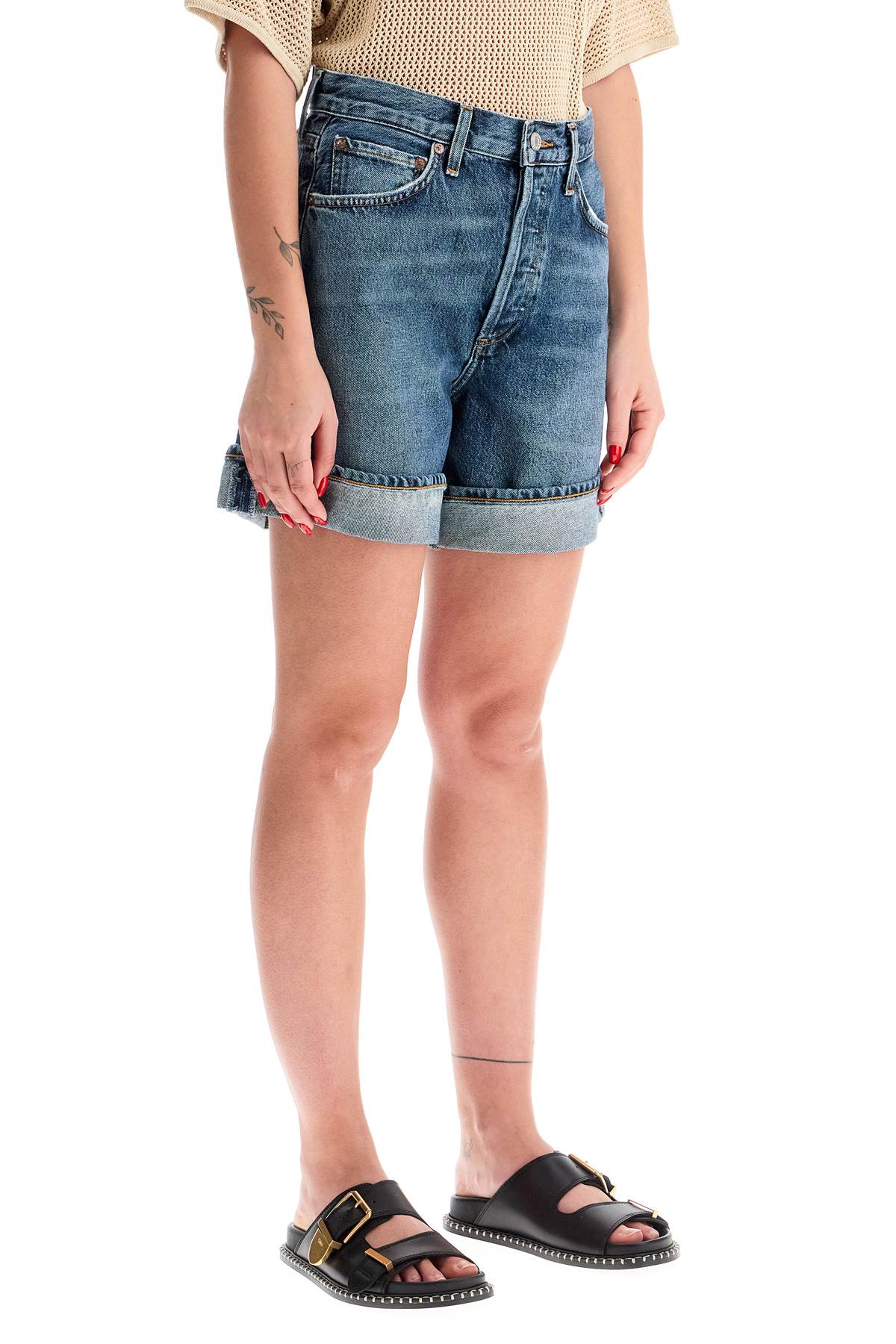 Agolde women's denim shorts for