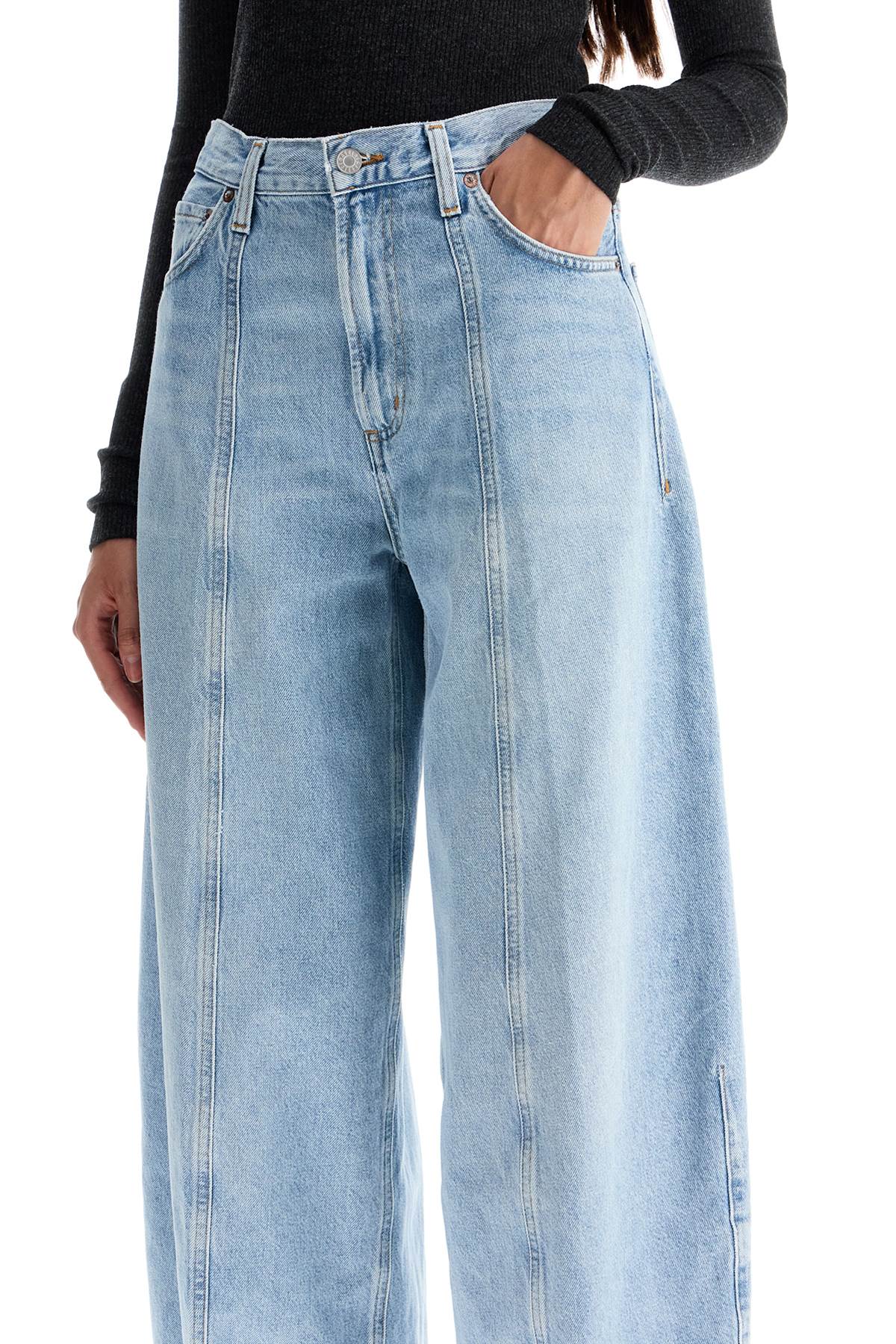 Agolde "kristen jeans with curved