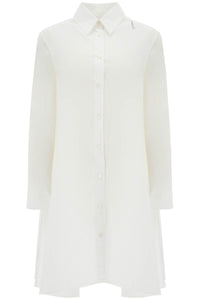 Marni white cotton dress with embroidery