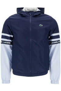 Lacoste sporty jacket with contrasting sleeves