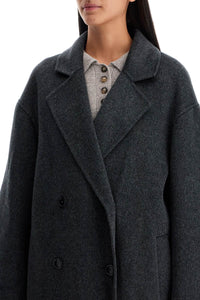 Loulou Studio long wool and cashmere coat 'borne