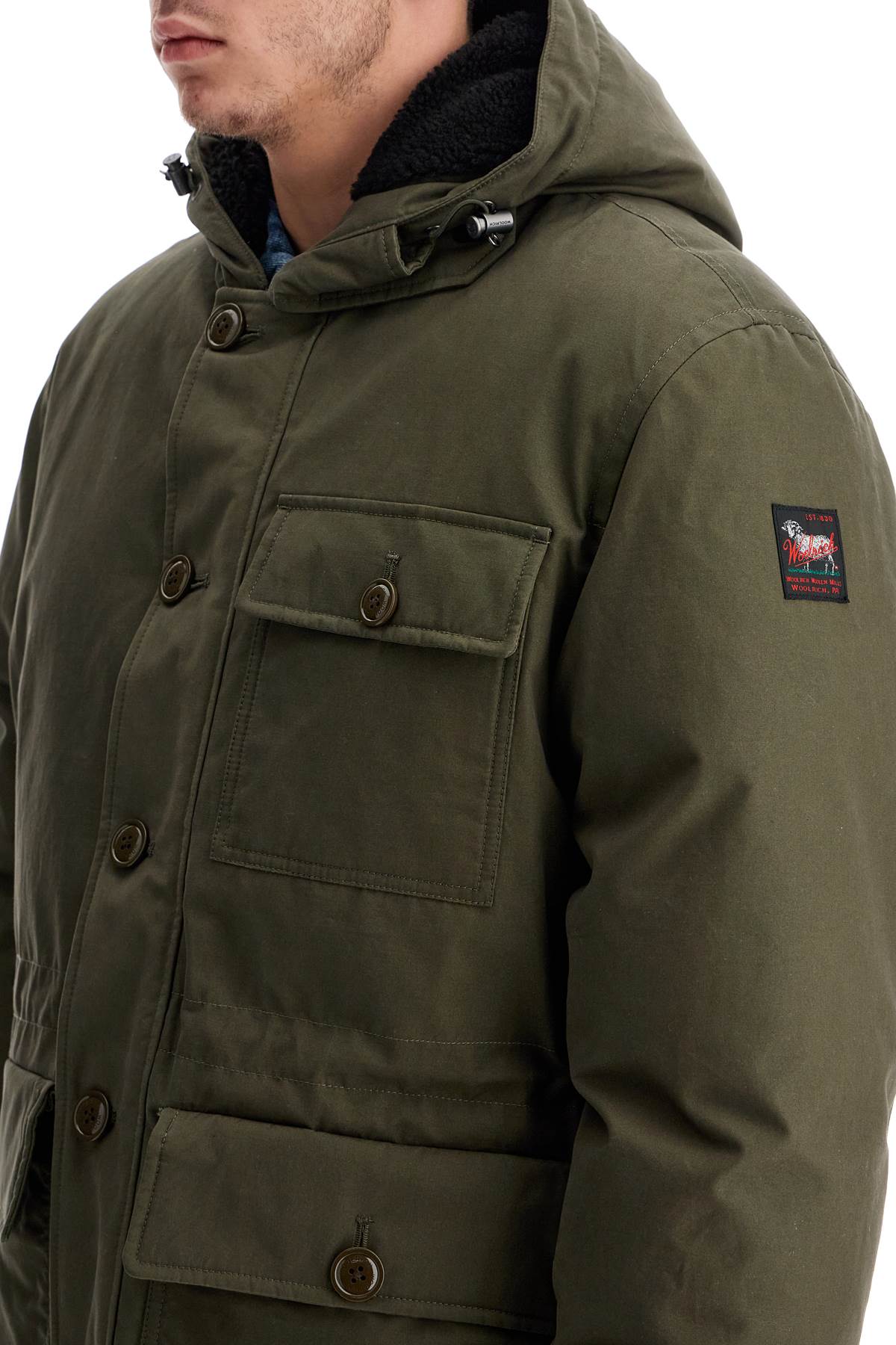 Woolrich short byrd parka