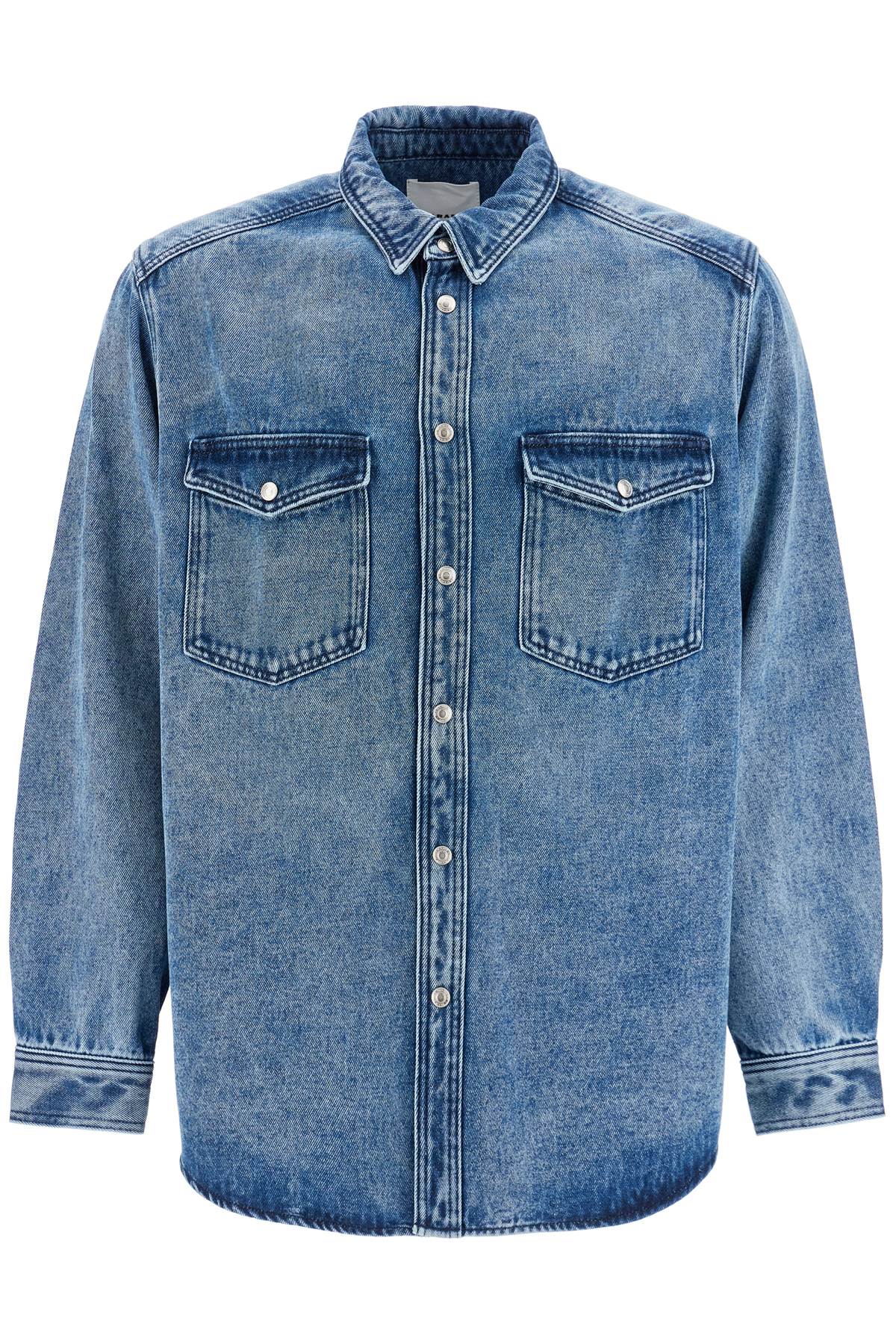 Marant tailly denim overshirt