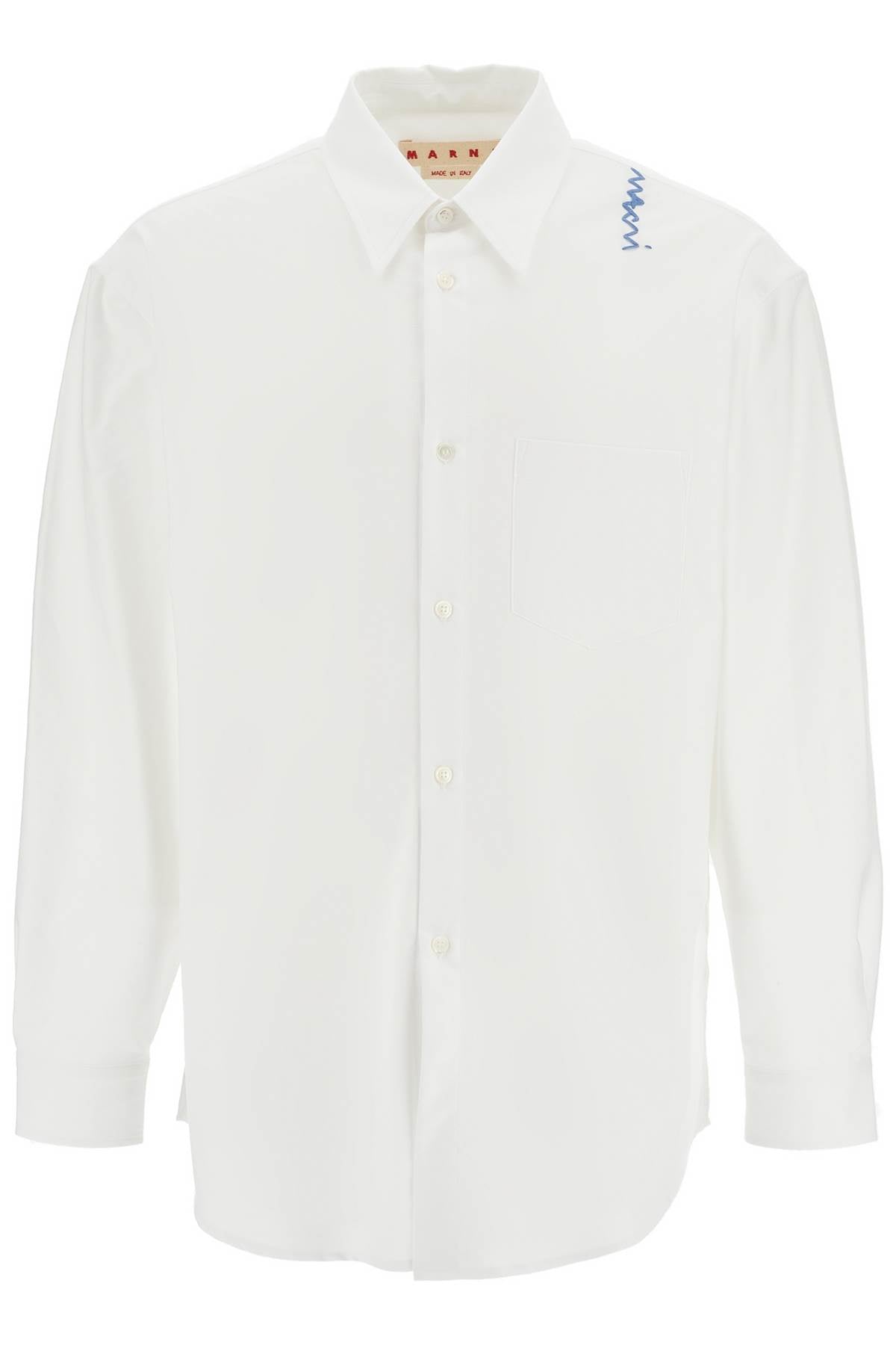 Marni "oxford shirt with pocket detail