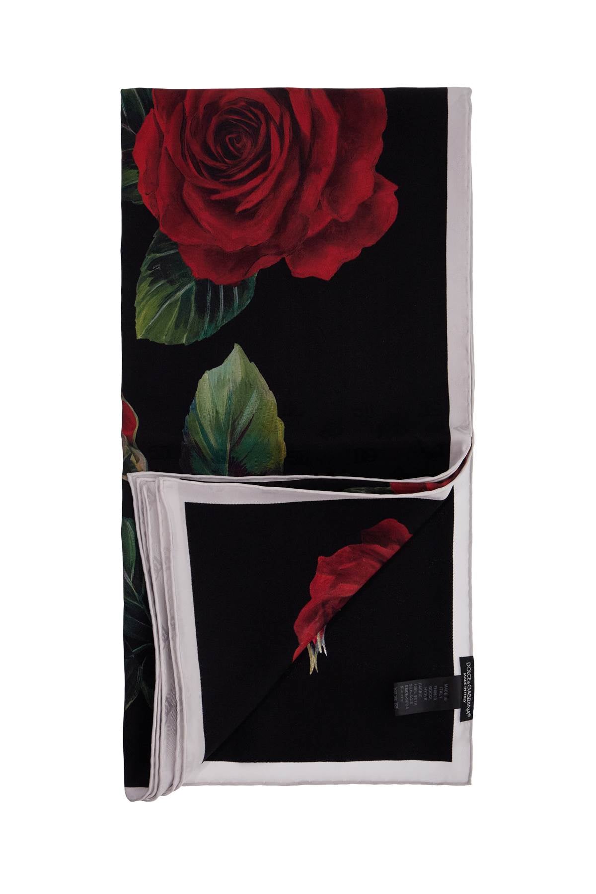 Dolce & Gabbana silk twill jacquard scarf