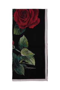 Dolce & Gabbana silk twill jacquard scarf