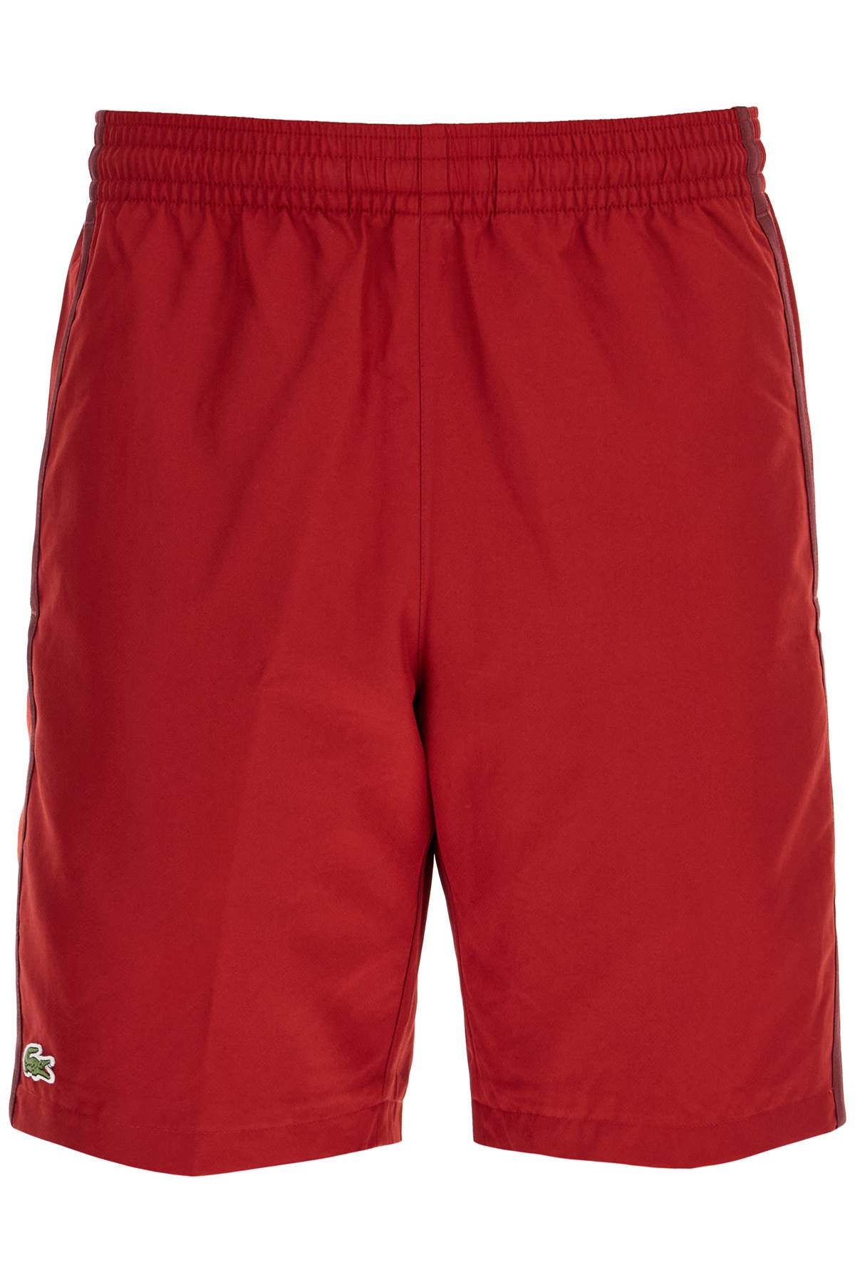 Lacoste sporty color block bermuda shorts