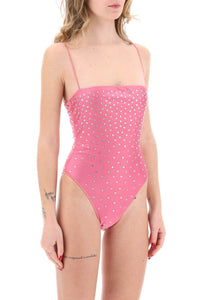 Oséree one-piece swimsuit with crystals