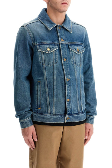 Golden Goose regular denim jacket for men or