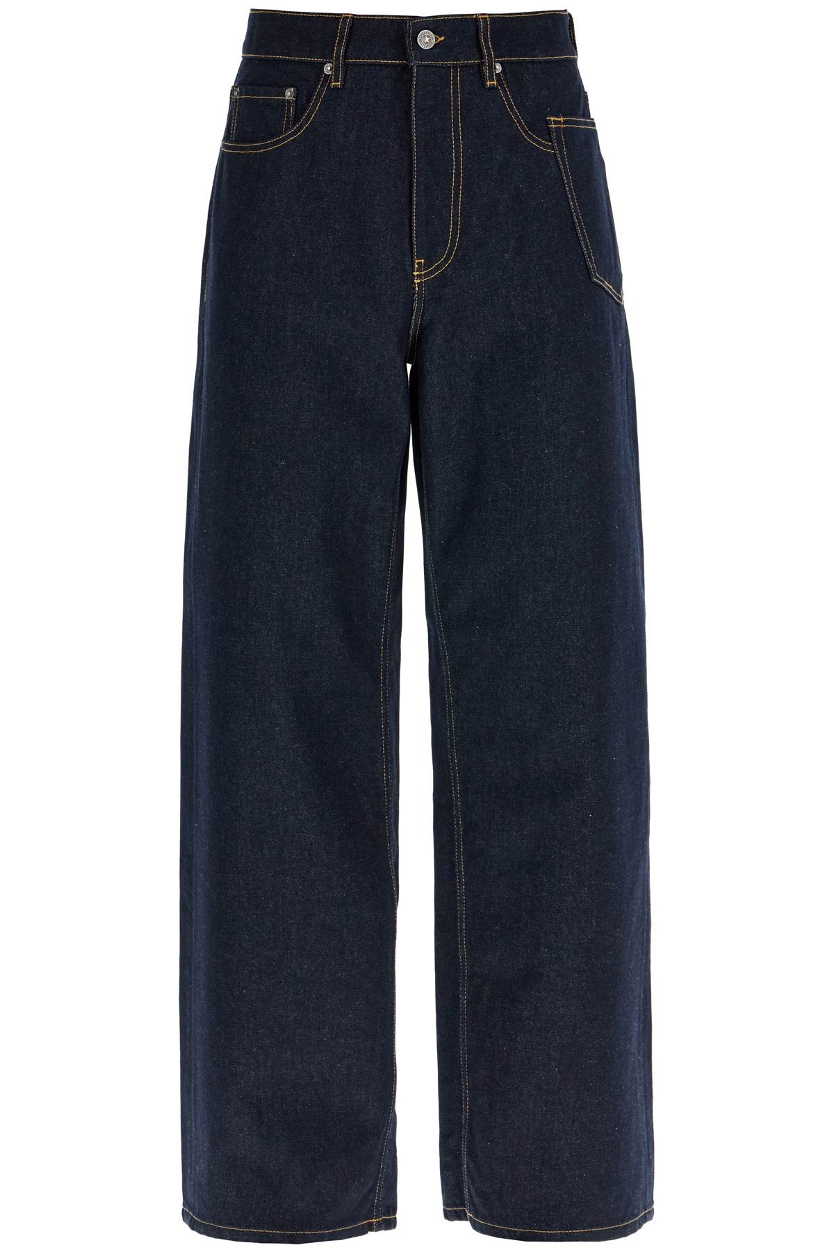 Golden Goose wide one-washed jeans