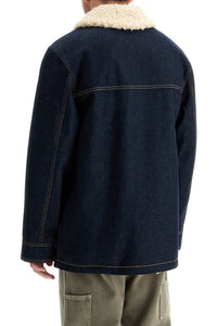 Golden Goose denim caban coat