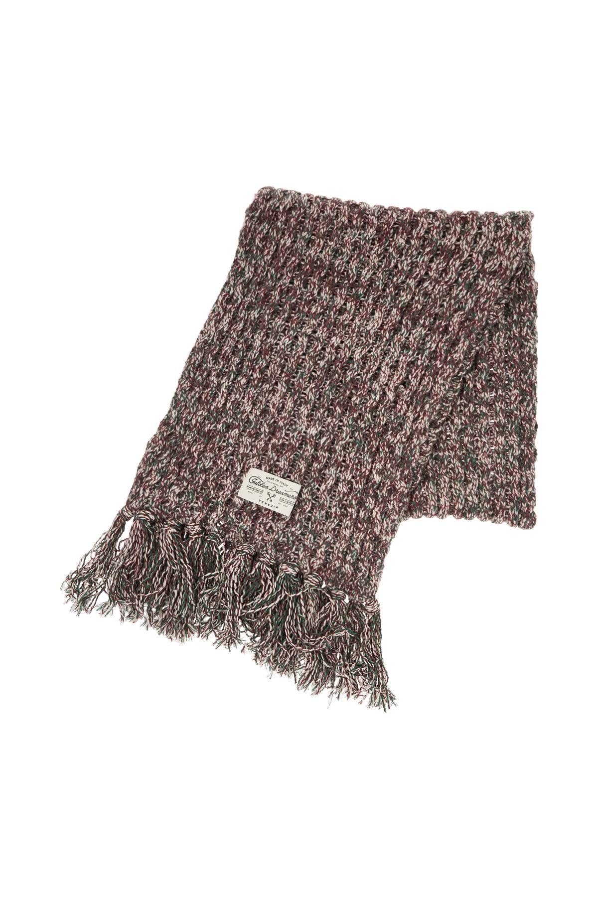 Golden Goose multicolor wool scarf for all