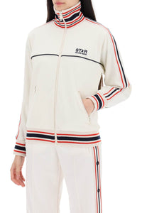 Golden Goose 'track sweatshirt with contrasting hem edges