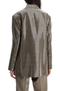 Golden Goose houndstooth blazer with sequins