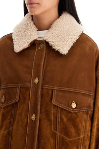 Golden Goose "babette leather jacket"