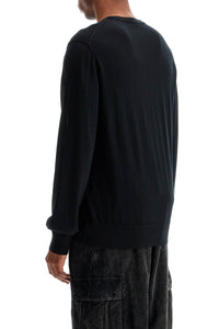 Dolce & Gabbana cashmere sweater with dg embroidery