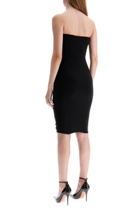 Norma Kamali draped jersey dress