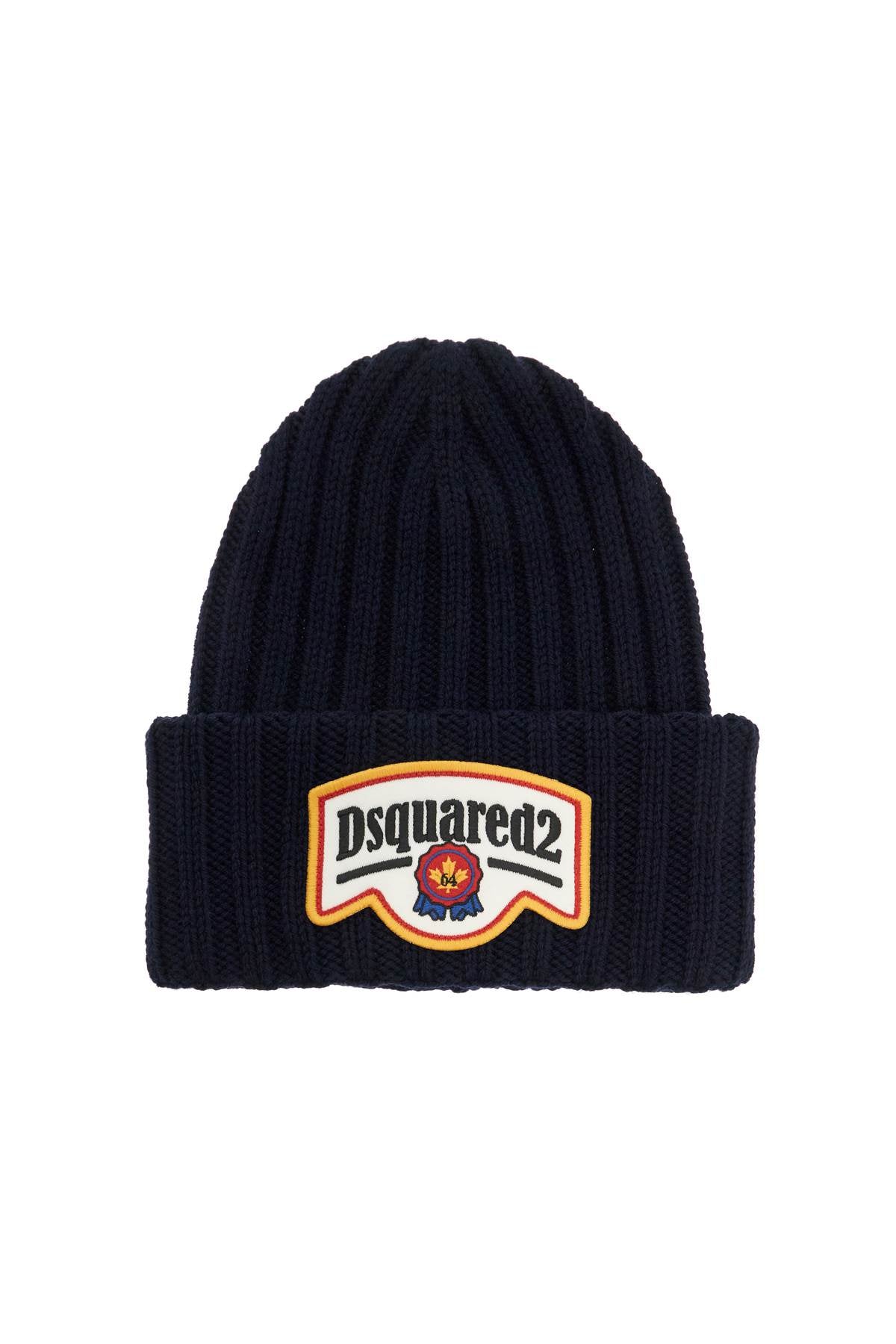 Dsquared2 "beanie hat with patch logo