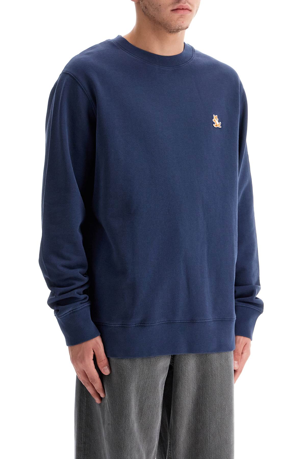 Maison Kitsune 'chillax fox patch sweat