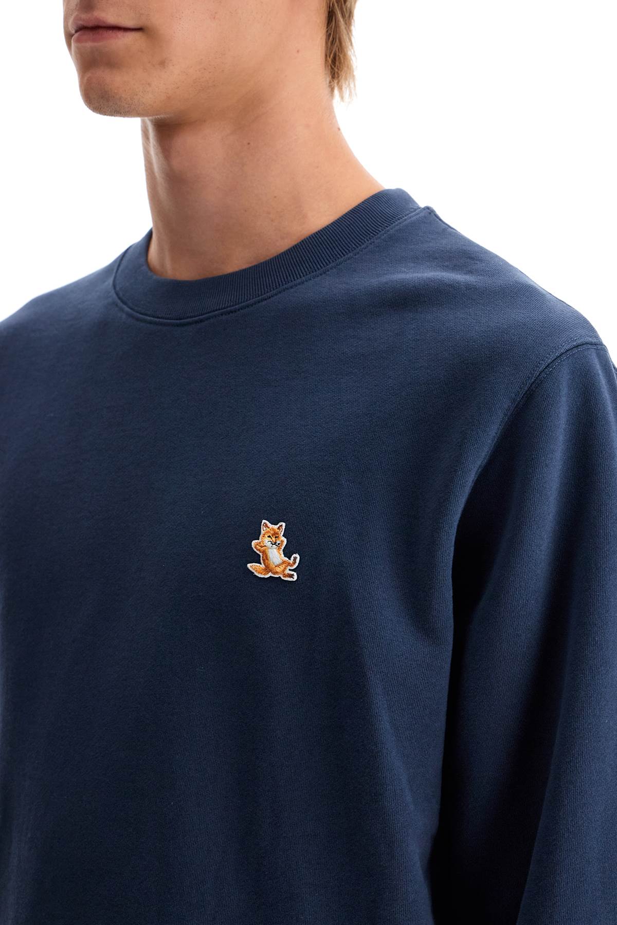 Maison Kitsune 'chillax fox patch sweat