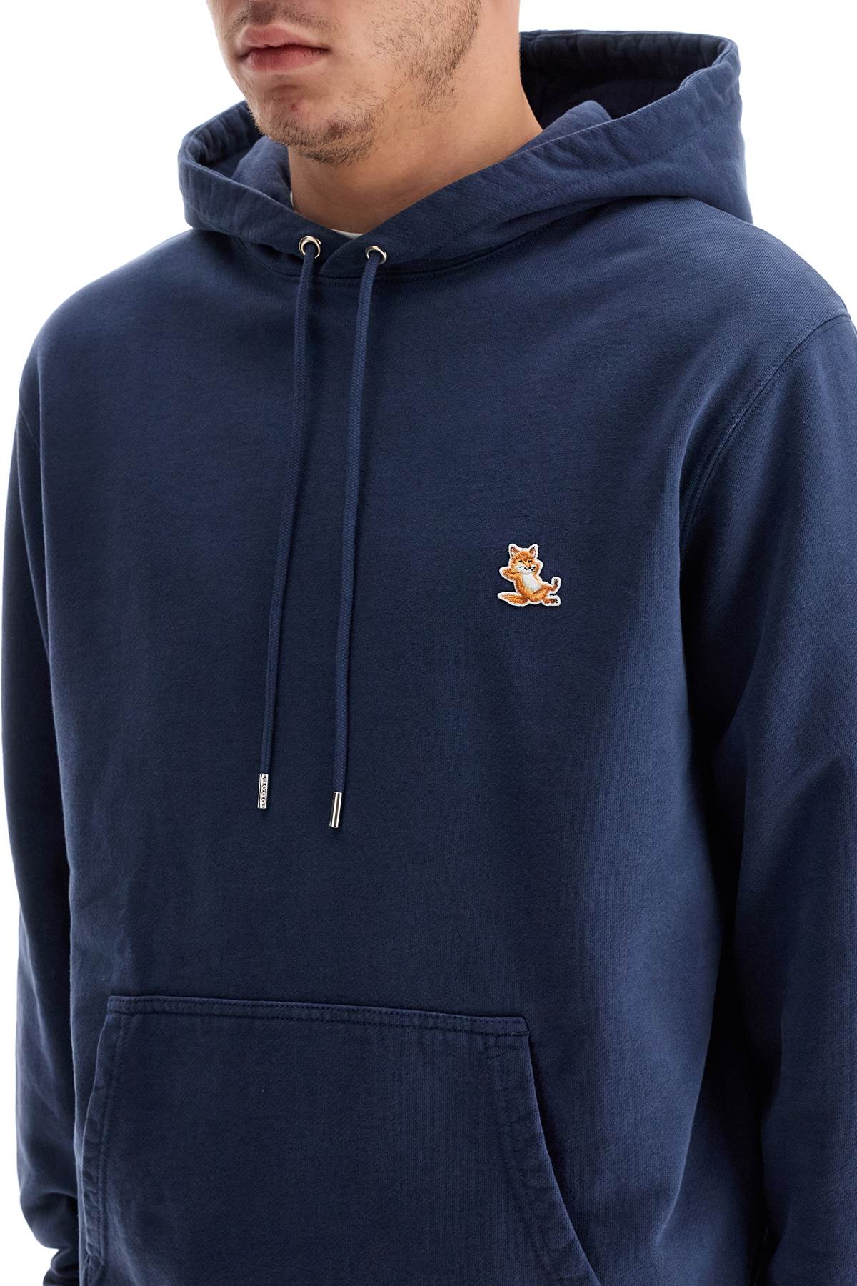 Maison Kitsune chillax fox hooded sweatshirt