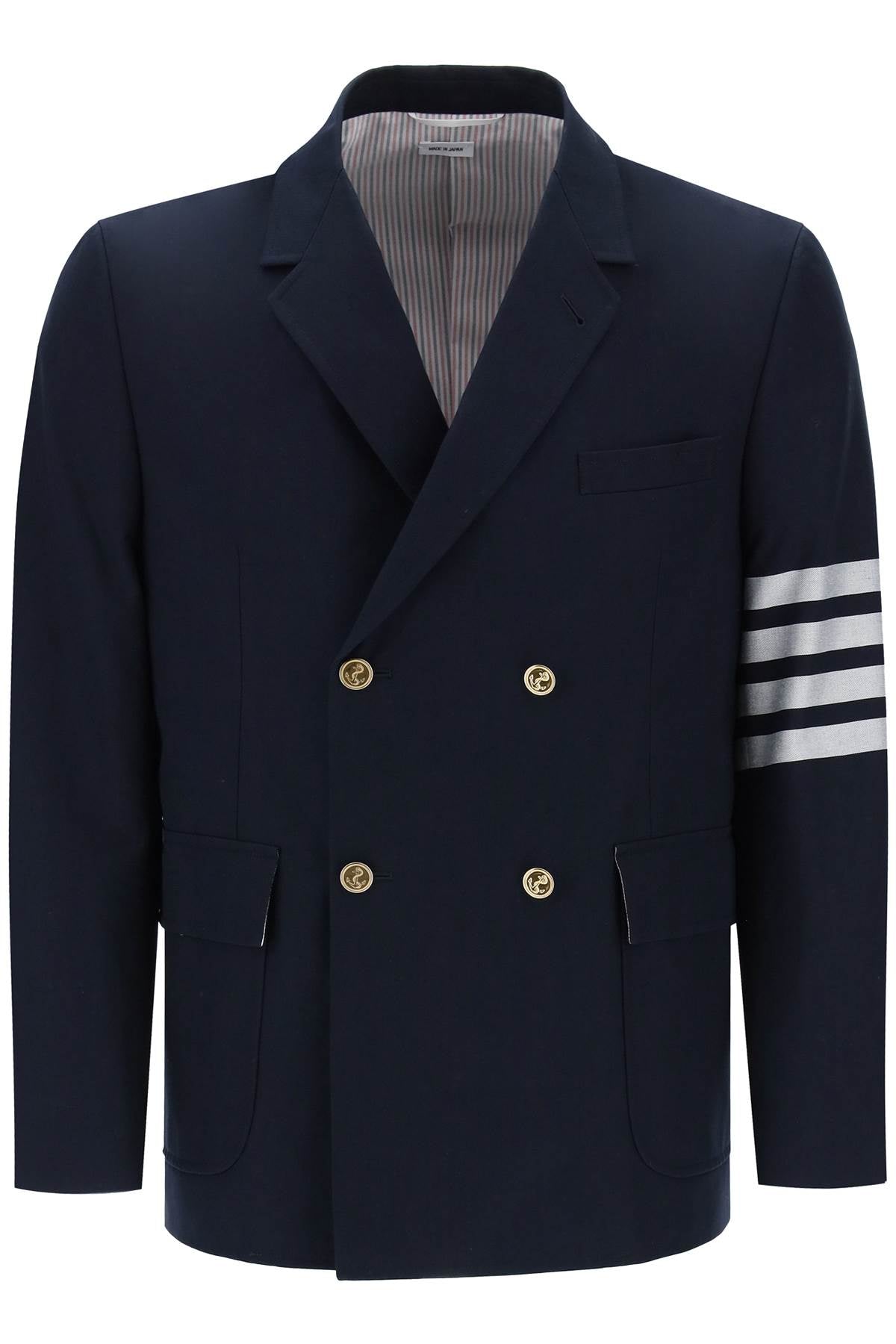 Thom Browne 4-bar double-breasted jacket