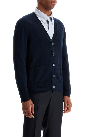 Thom Browne 4-bar cotton cardigan for