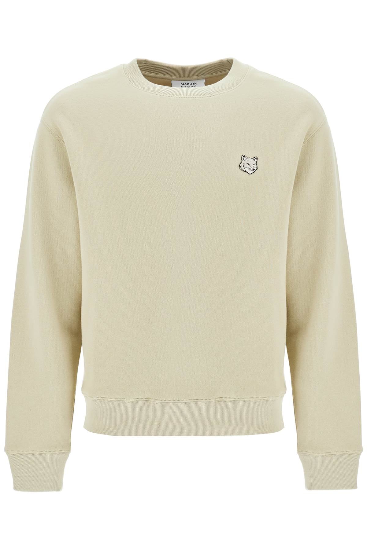 Maison Kitsune 'bold fox head crewneck sweat