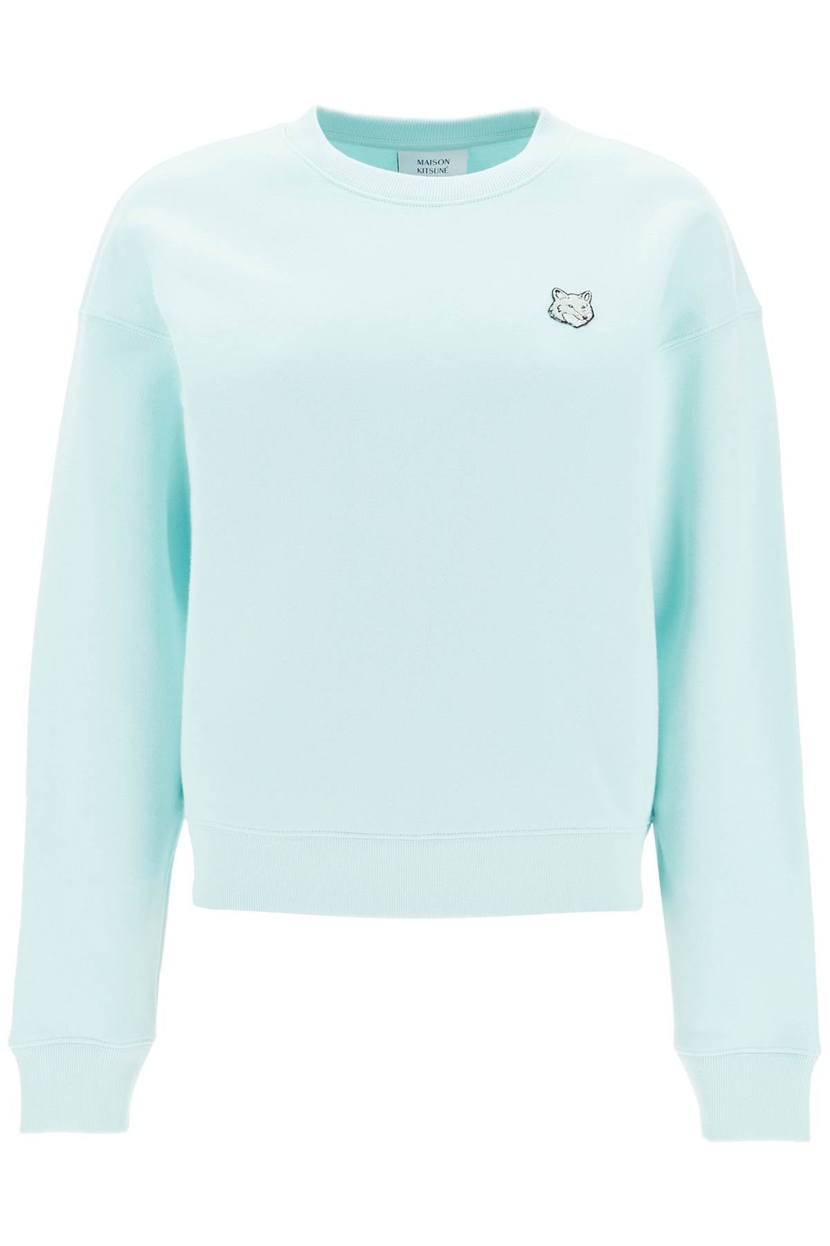 Maison Kitsune 'bold fox head crewneck sweat