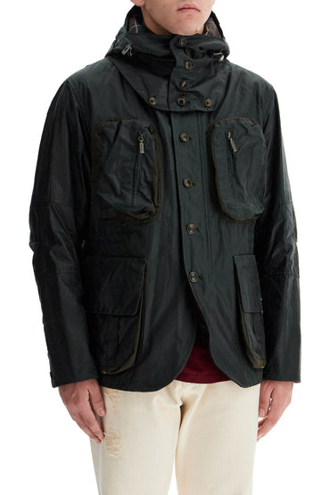 Barbour x TOKITO outland waxed jacket