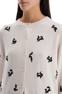 Maison Kitsune fancy fox cardigan