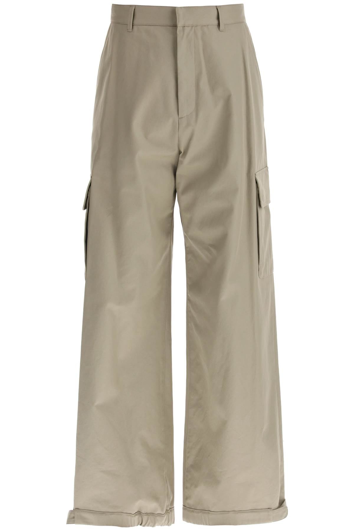 Off White Off-White wide-legged cargo pants with ample leg