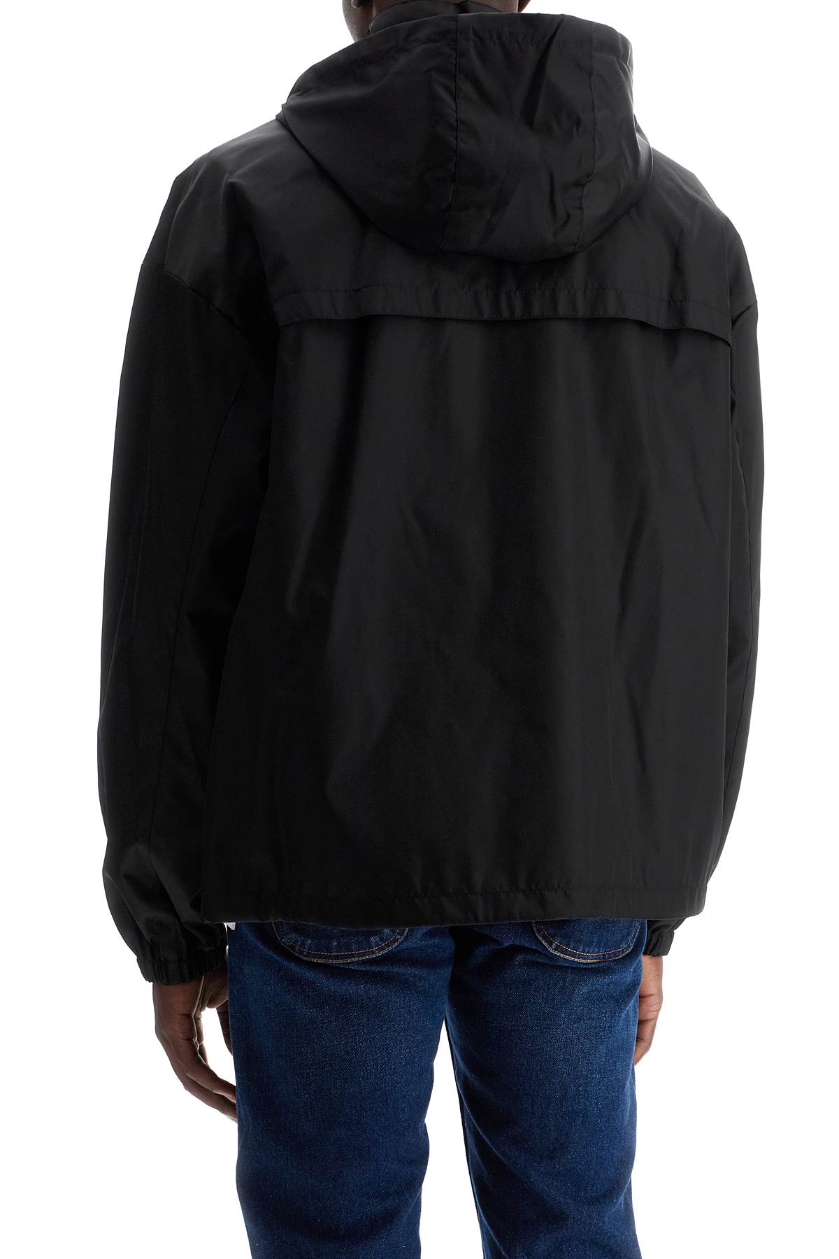 Off White Off-White boxy windbreaker jacket with hood