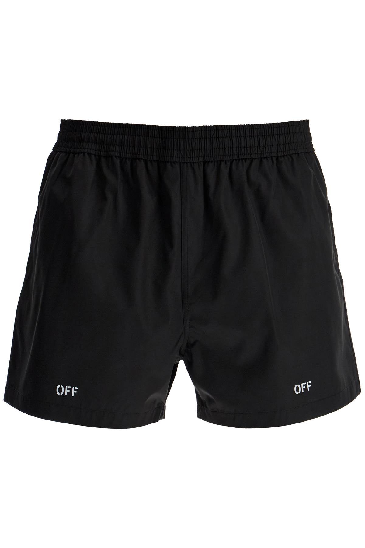 Off White Off-White surfer sea bermuda shorts