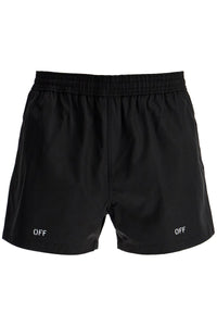 Off White Off-White surfer sea bermuda shorts