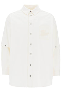 Off White Off-White convertible overshirt with 90's