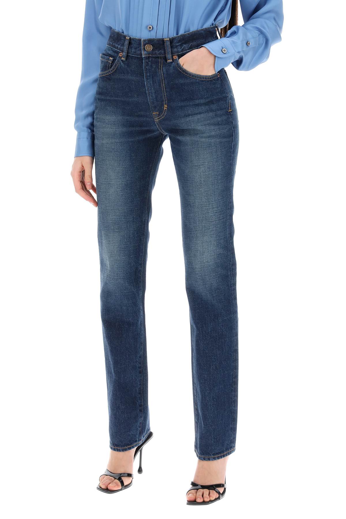 Tom Ford 'jeans with stone wash treatment